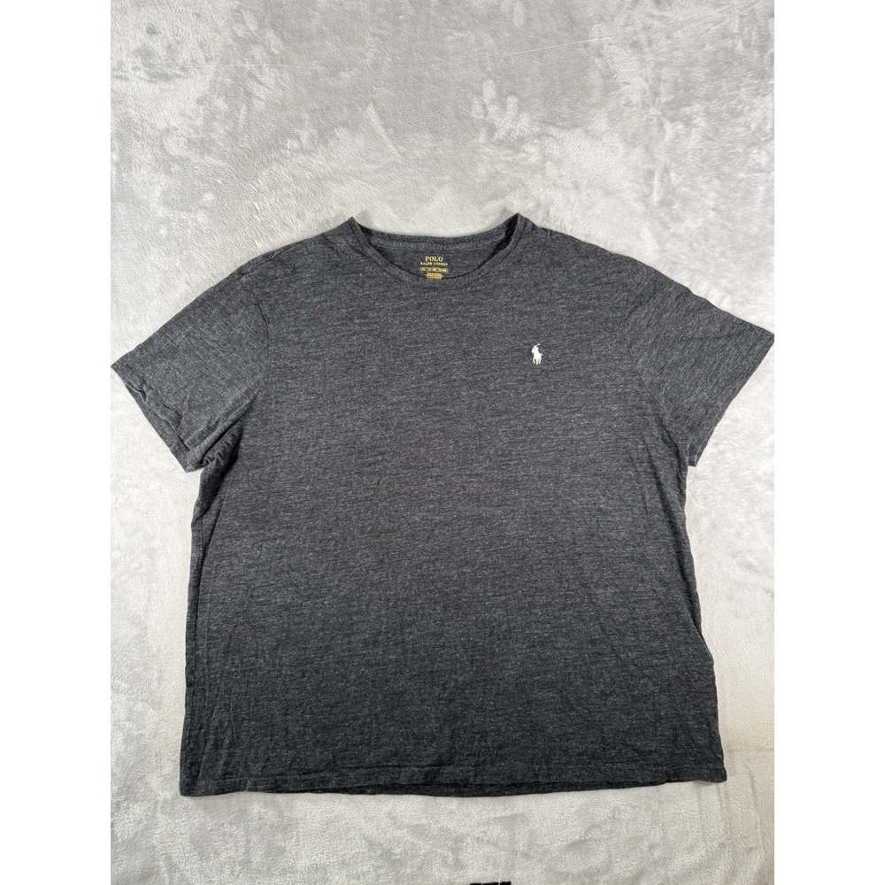 Polo Ralph Lauren Shirt Mens 2XL Dark Grey Short Sleeve Tee
